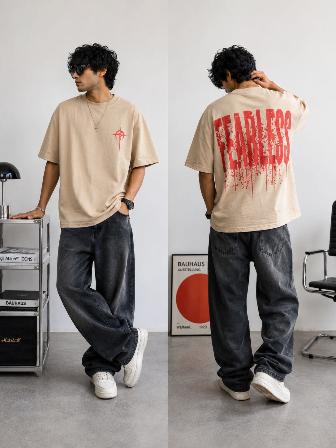 Fearless Oversized Graphic