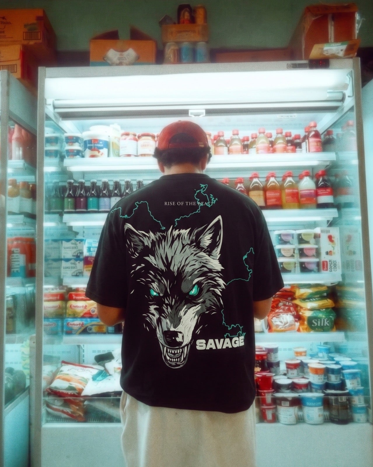 Savage Wolf Oversized
